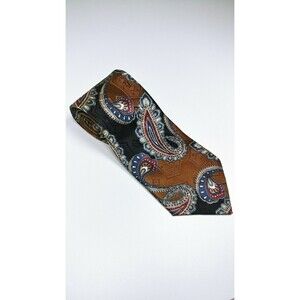 Mark Alexander - Men's Tie burgundy Black & Blue - 100% Italian Silk Made in USA